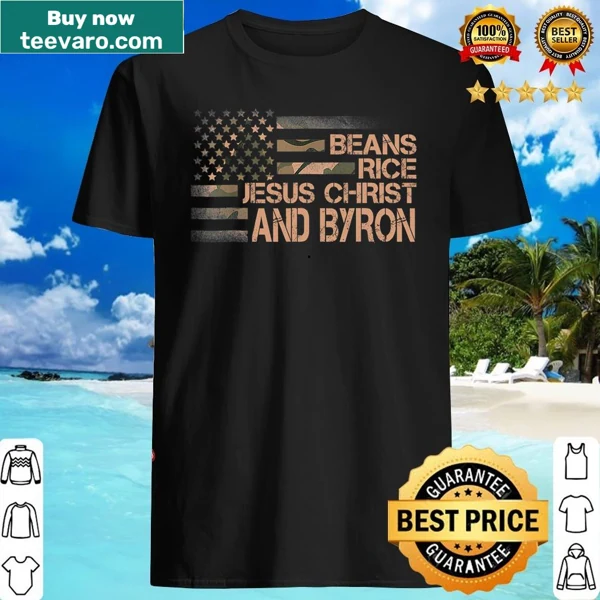 Funny patriotic shirt with camouflage American flag and text