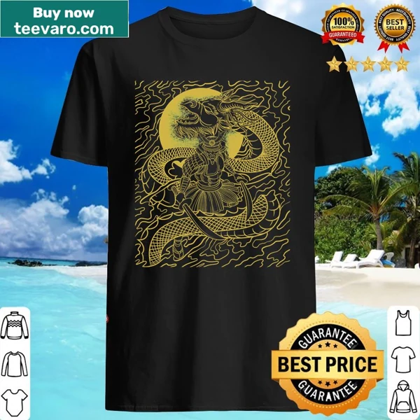 Shirt featuring the Bushido Code with samurai-inspired typography