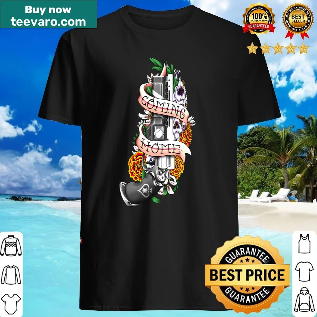 Classic shirt with a nostalgic design about coming home