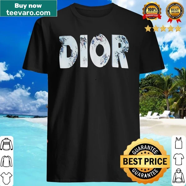 Minimalist typography shirt featuring D_i.o.rs Fashi.on design