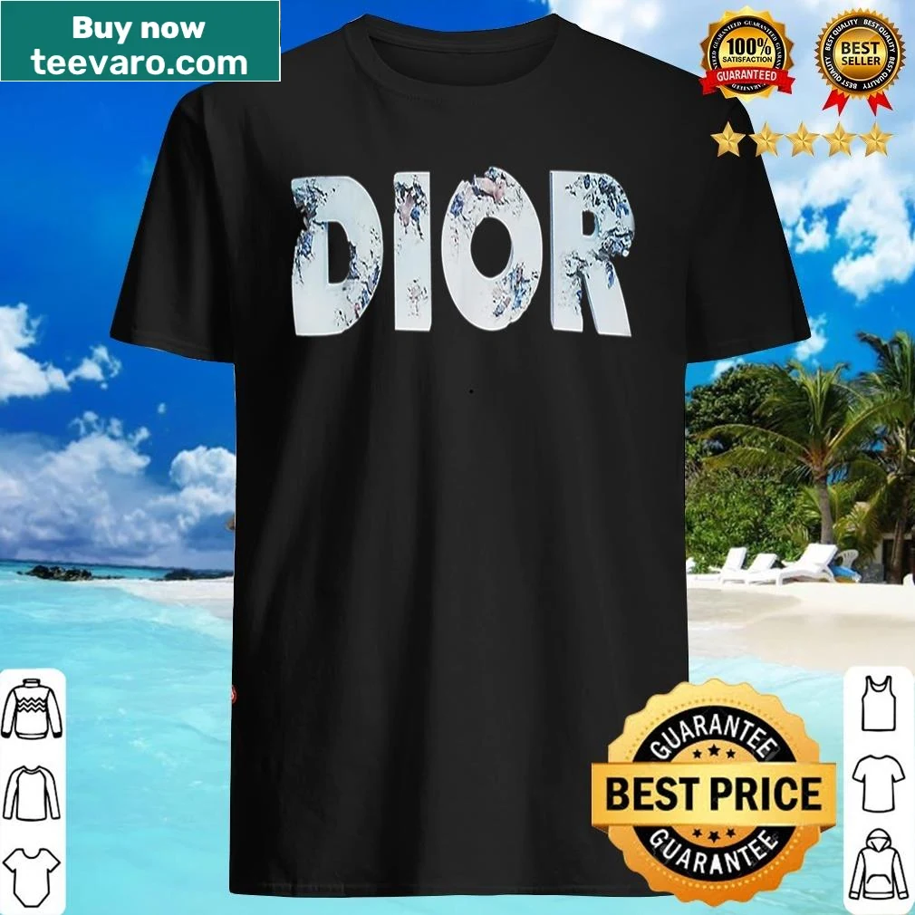 Minimalist typography shirt featuring D_i.o.rs Fashi.on design