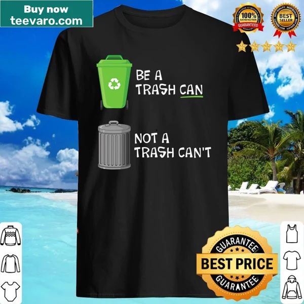 Shirt promoting recycling and environmental awareness
