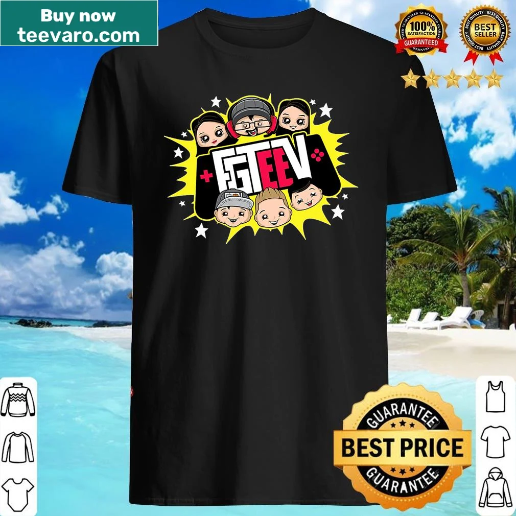 Shirt with a humorous slogan about family gaming