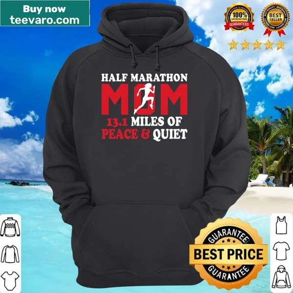 Typography shirt for moms celebrating a half marathon finish
