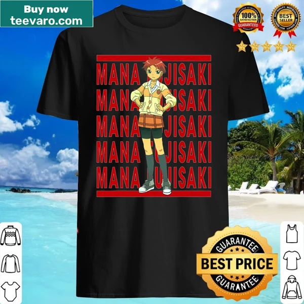 Cartoon graphic featuring seasonal manga characters on a shirt