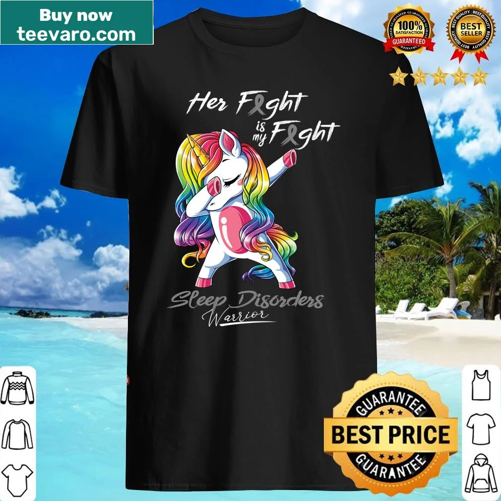 Sleep disorders support shirt with empowering text