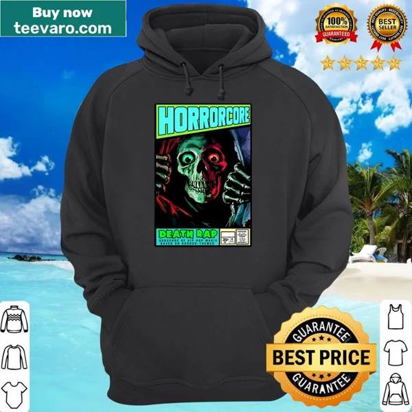 Horrorcore themed shirt featuring dark graphic elements