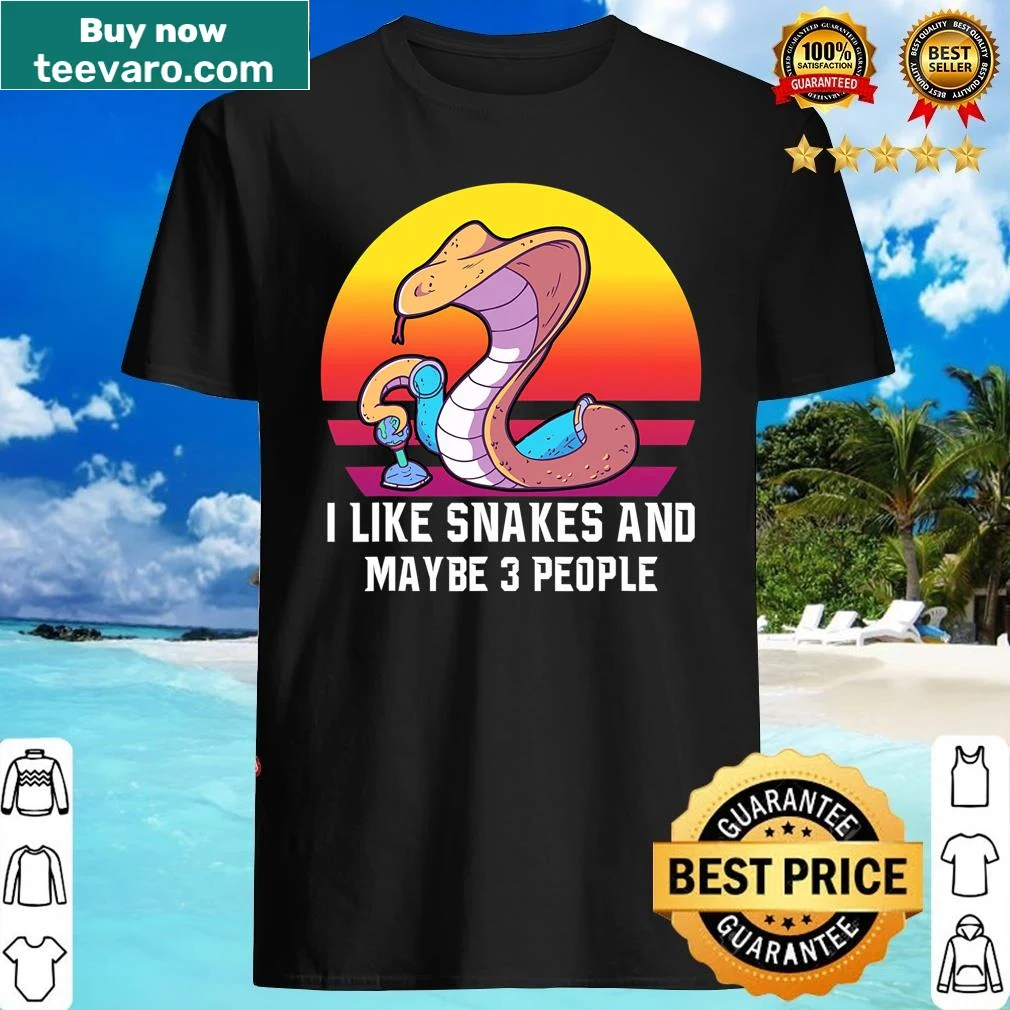 Retro snake graphic t-shirt with humorous text about friendship
