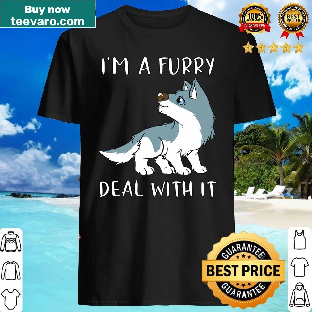 Cute shirt for furries with the phrase about furry identity