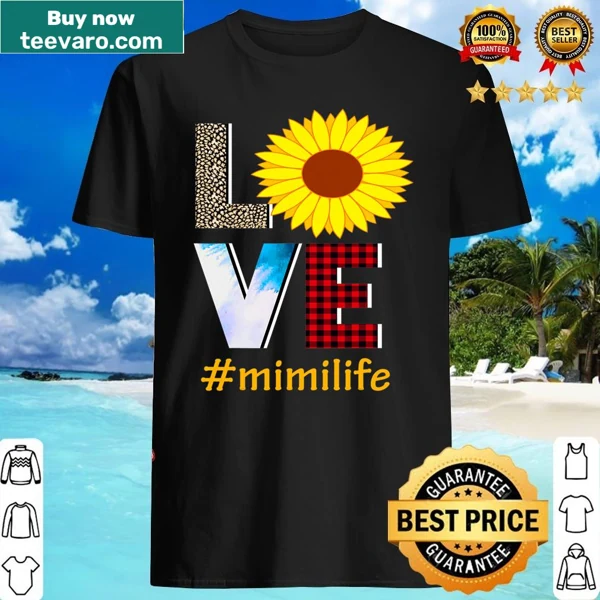 Mother's Day shirt with 'Love Mimi Life' text