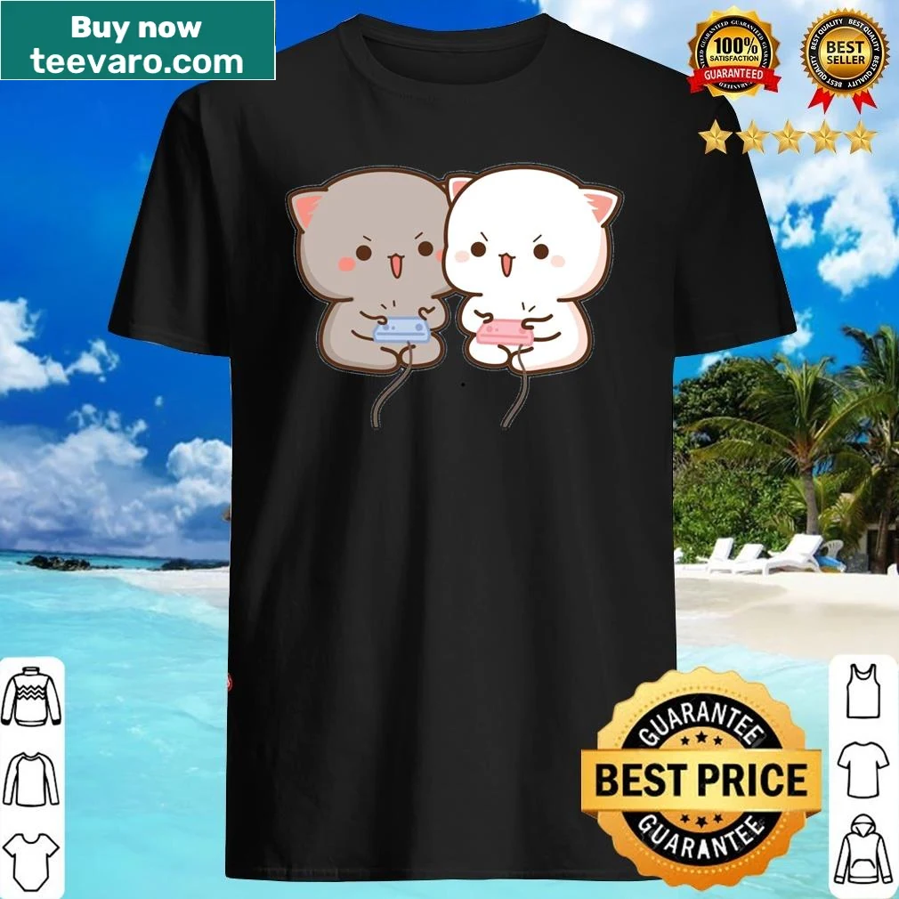 Adorable mochi cat shirt with a cute illustration