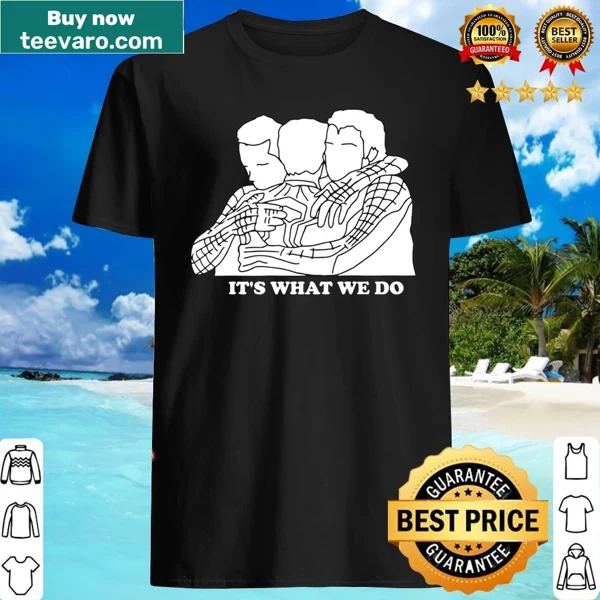 Cartoon spider hugging a heart graphic on a classic t-shirt