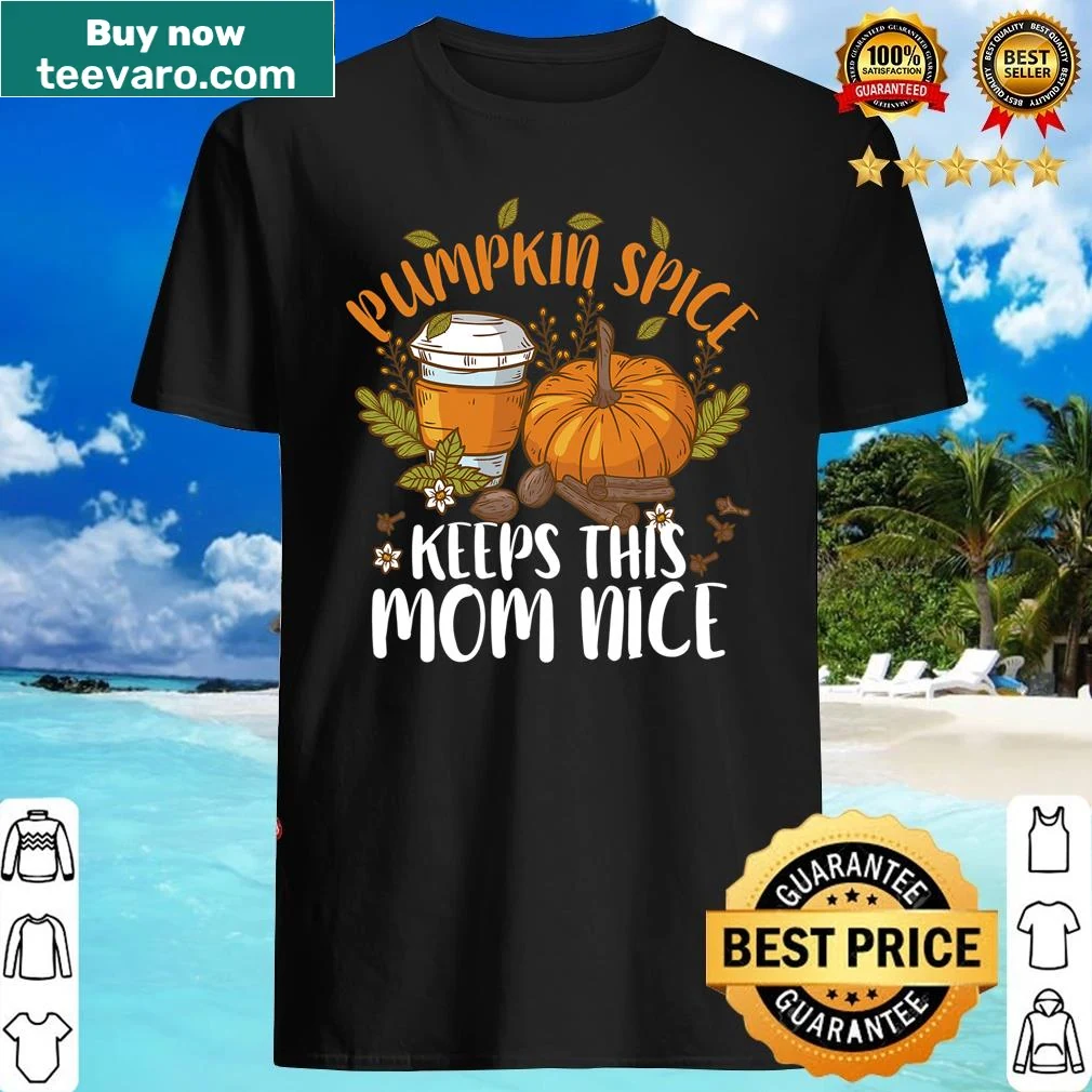 Wholesome t-shirt celebrating pumpkin spice for moms
