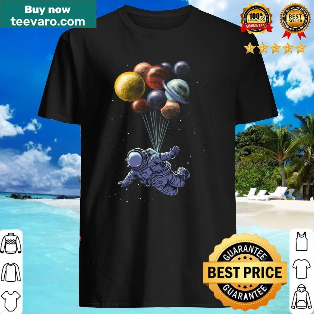 Inspirational Space Travel shirt showcasing themes of exploration