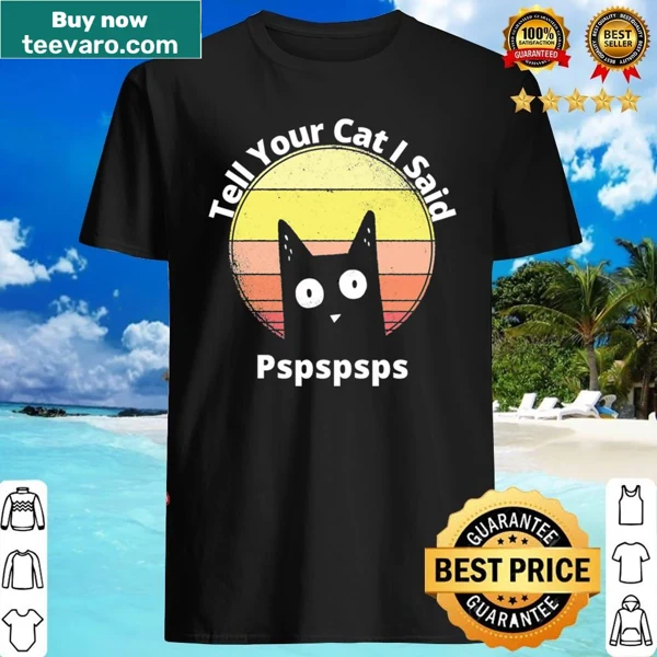 Cute cat-themed shirt with playful text
