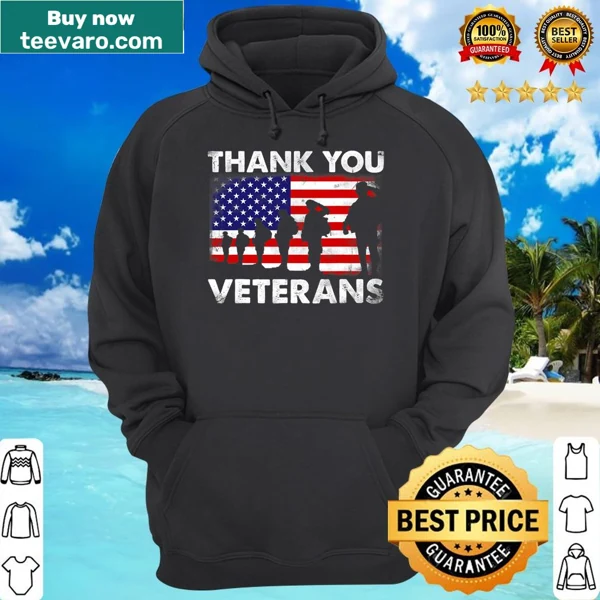 Proud shirt expressing gratitude to veterans