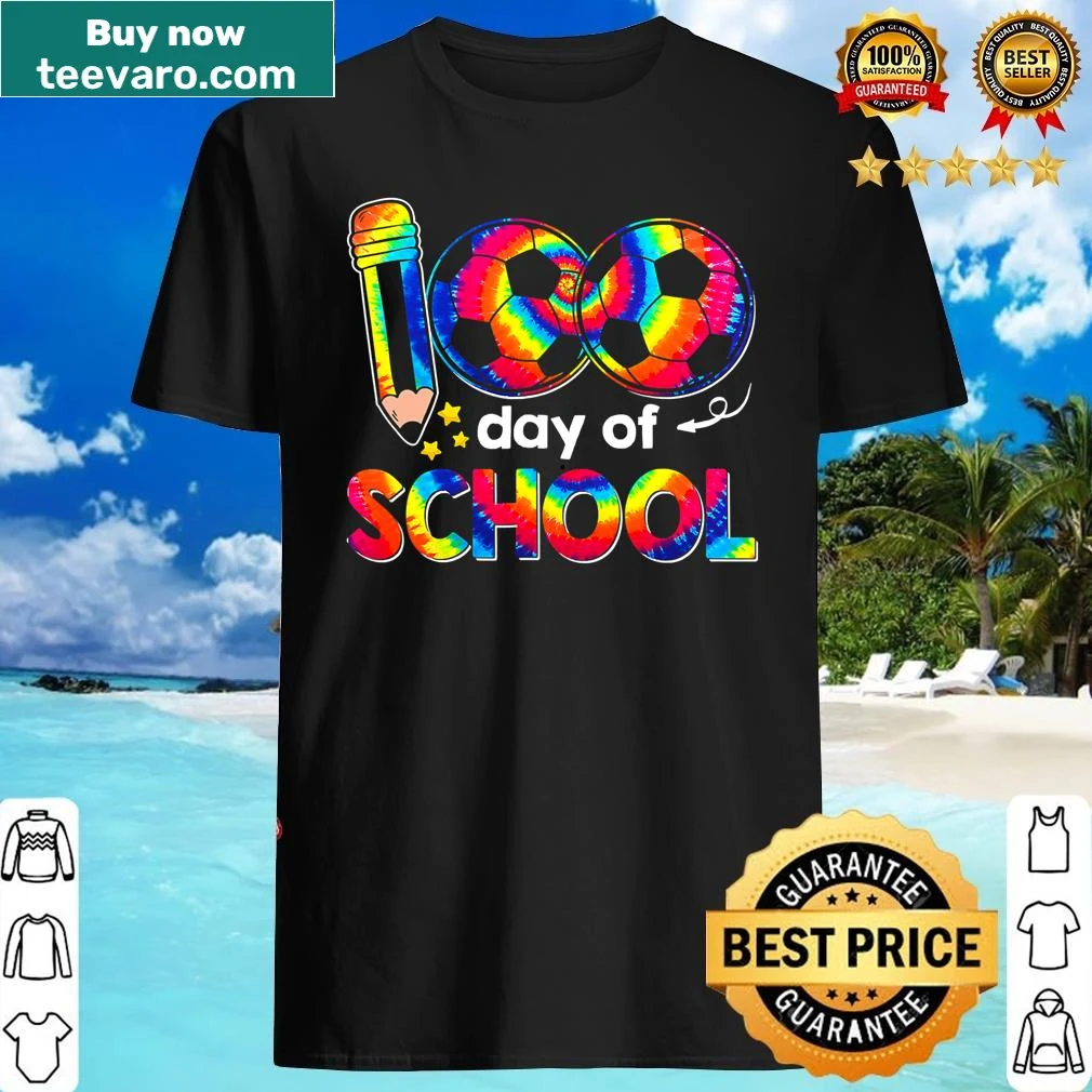 Soccer-themed shirt for the 100th day of school