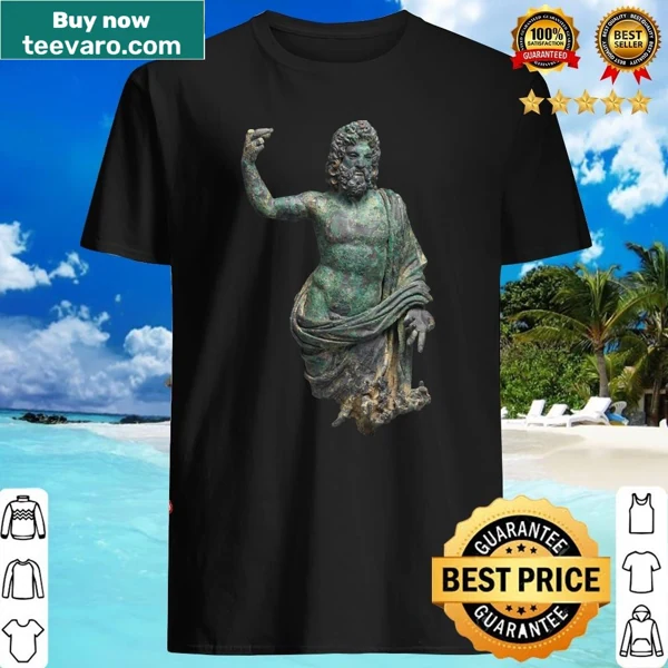 Graphic shirt depicting Jupiter, the King of the Gods