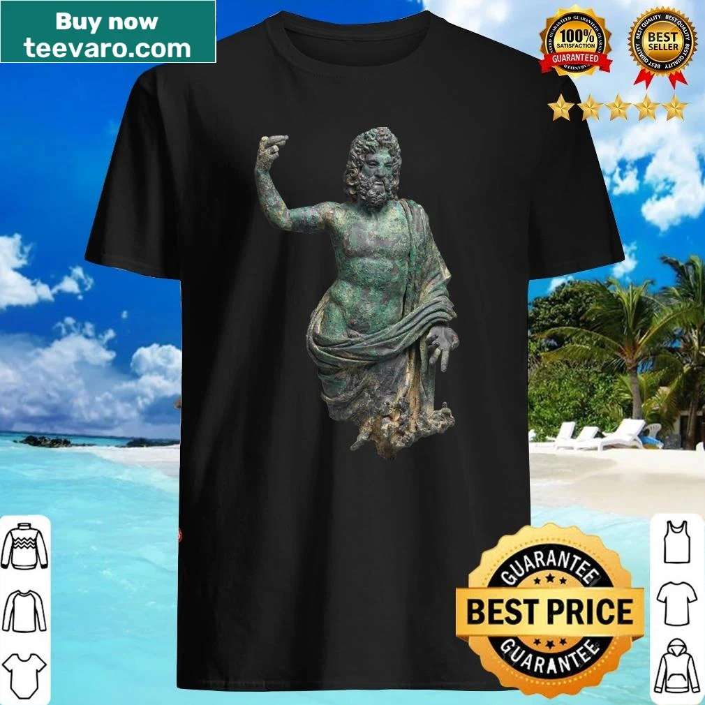 Graphic shirt depicting Jupiter, the King of the Gods