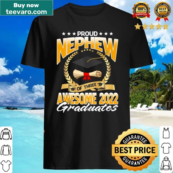 Proud nephew tank top celebrating 2022 graduates