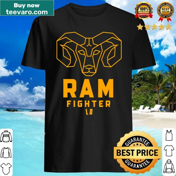 Minimalist silhouette of a Ram on a casual t-shirt