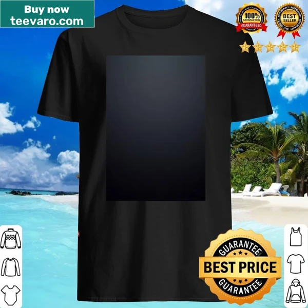 Dramatic black and white gradient shirt with a minimalist design
