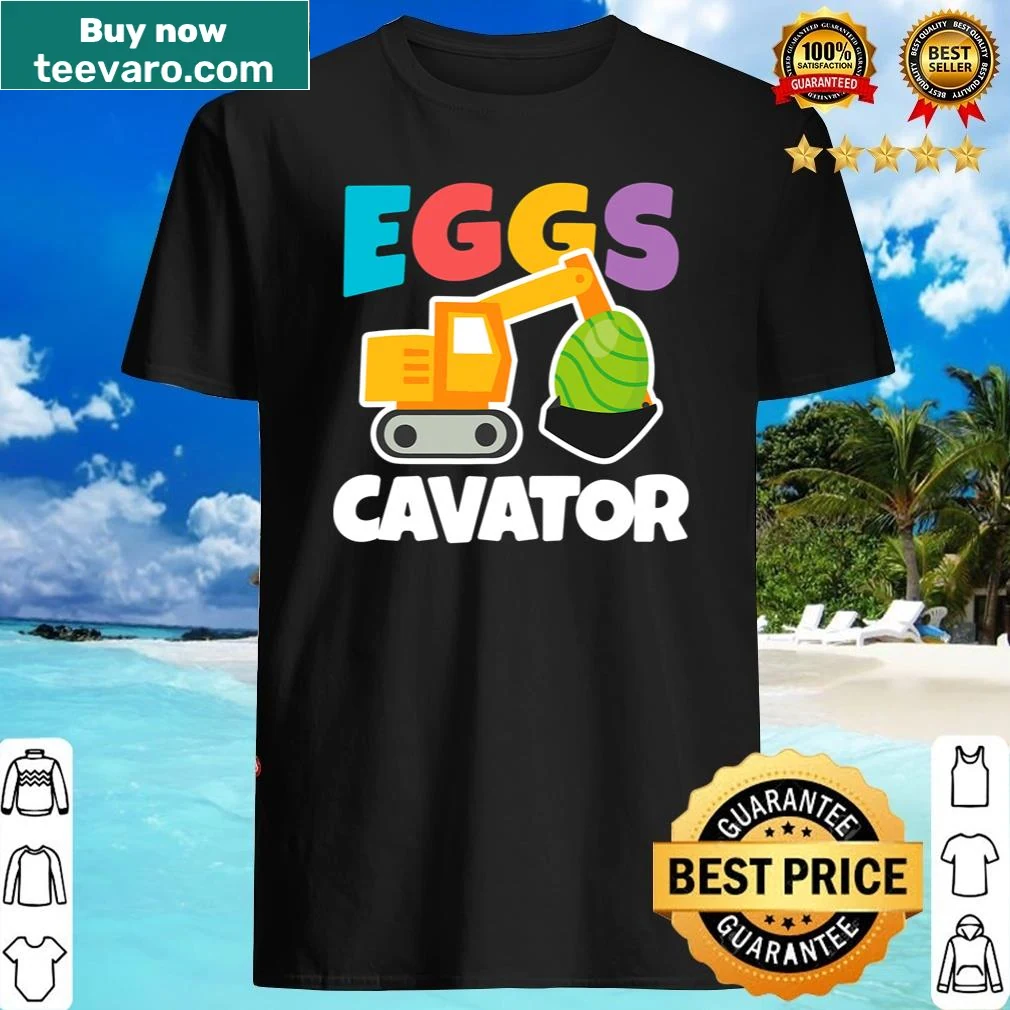Funny Easter shirt for kids featuring egg hunt design