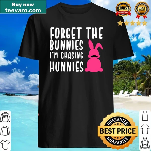 Funny Easter shirt with 'Chasing Hunnies' for kids