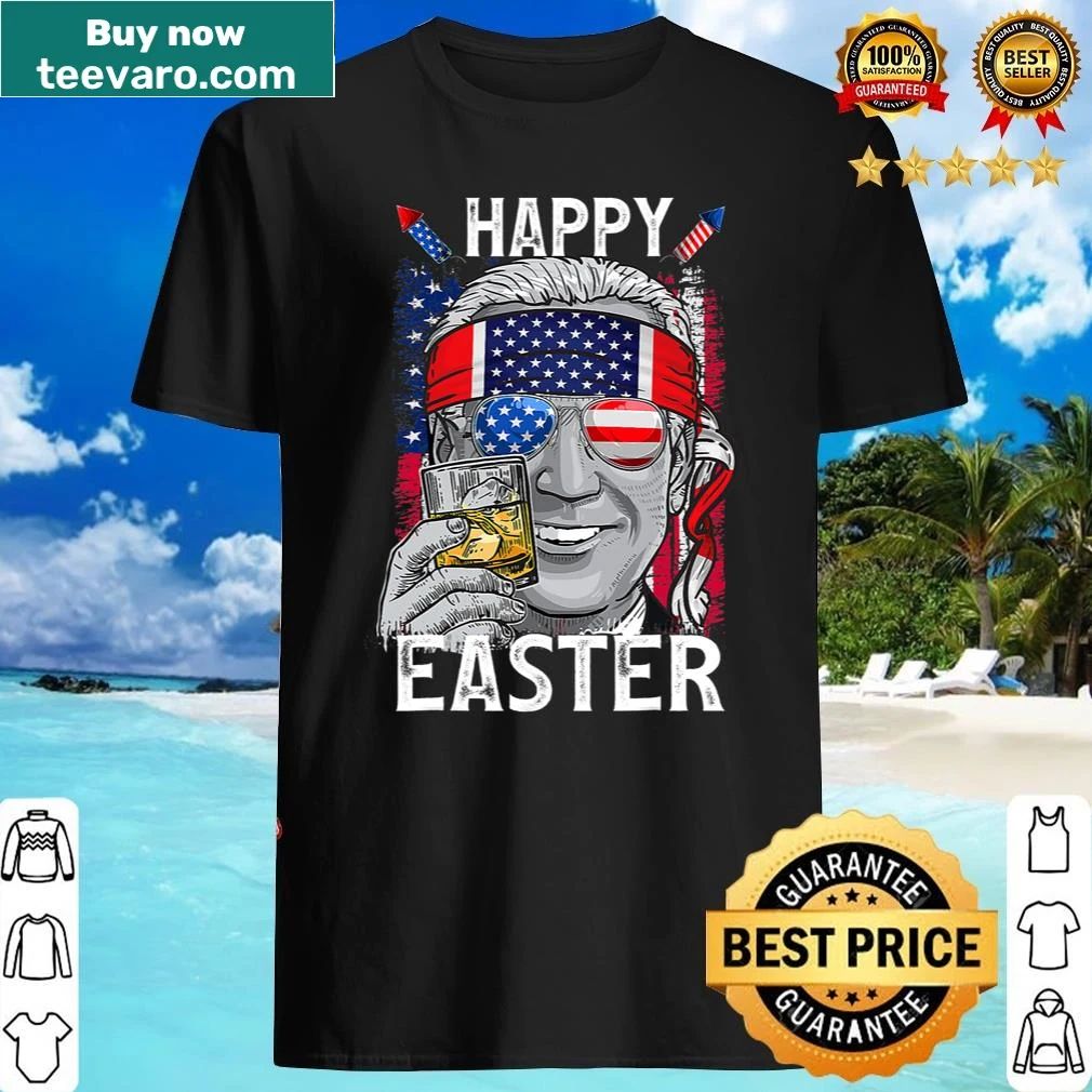 Funny Joe Biden graphic with American flag for Easter and 4th of July