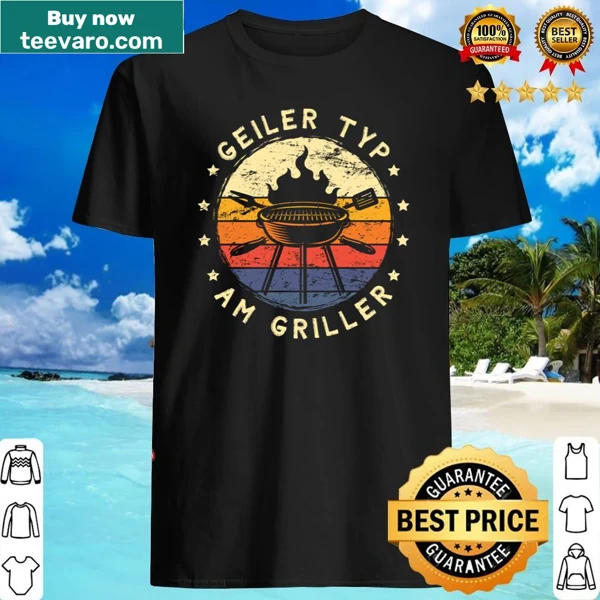Funny BBQ shirt for amateur grillers with humorous text