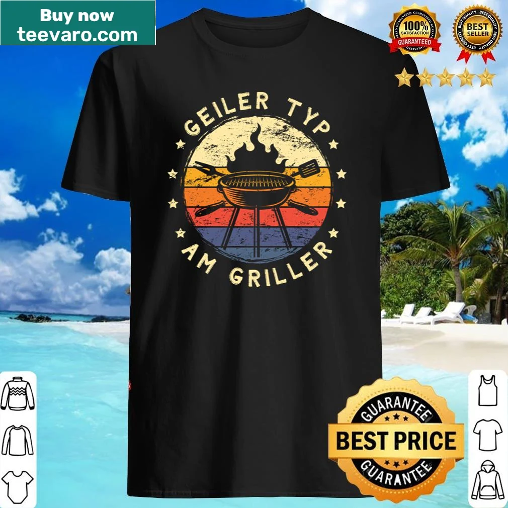 Funny BBQ shirt for amateur grillers with humorous text