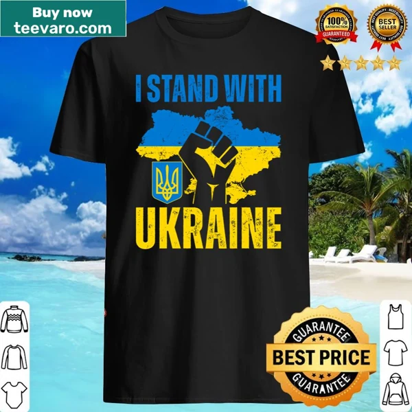 Shirt featuring the Ukrainian Coat of Arms and Trident