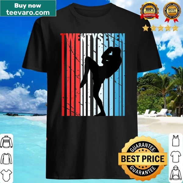 Patriotic kickboxing tank top with bold typography and American flag graphic