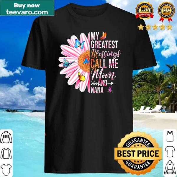 Heartfelt shirt celebrating moms and grandmothers with a loving message.