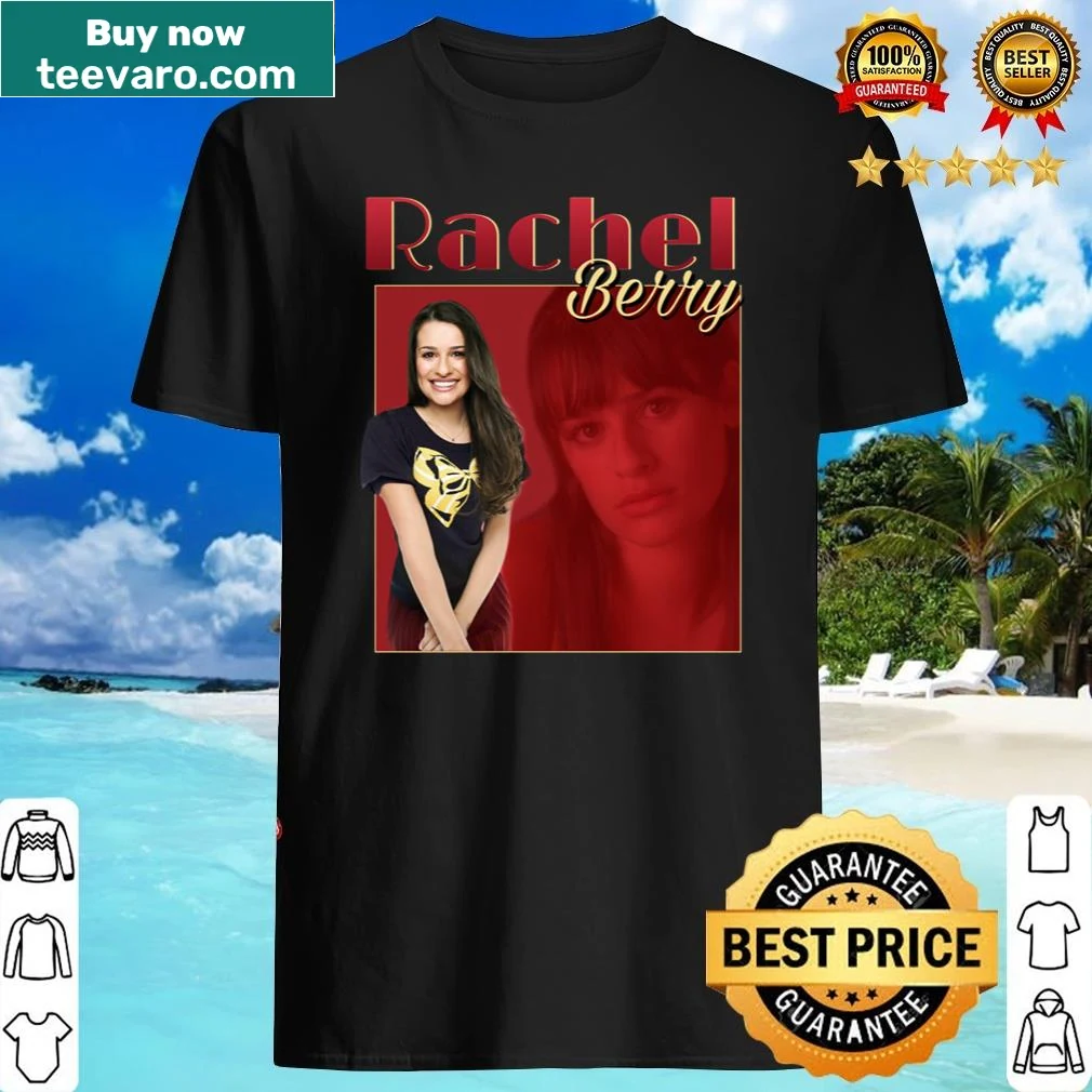 Playful Rachel Berry shirt with fun phrase
