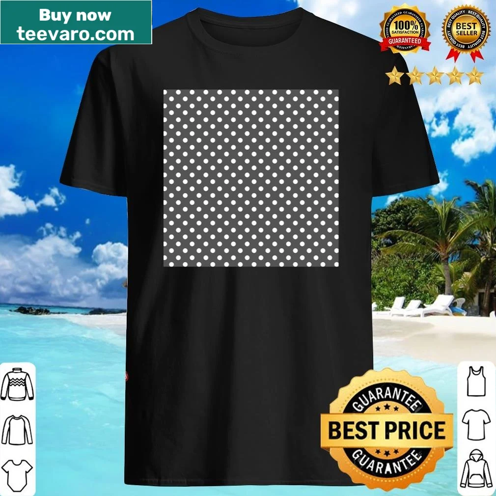T-shirt featuring a playful dotty design for wedding themes