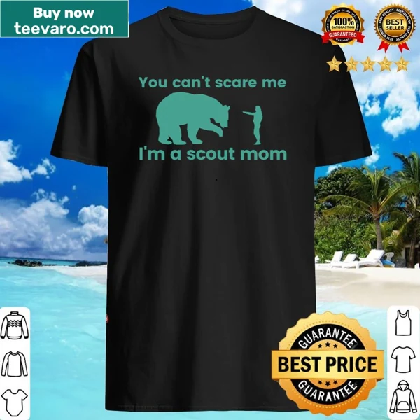 Fun 'Scout Mom' graphic on a shirt