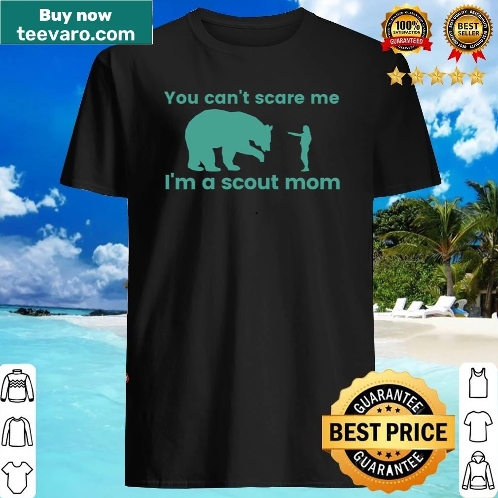 Fun 'Scout Mom' graphic on a shirt