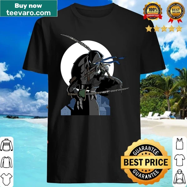 Illustrative shirt featuring Teenage Mutant Ninja Turtles as hunters