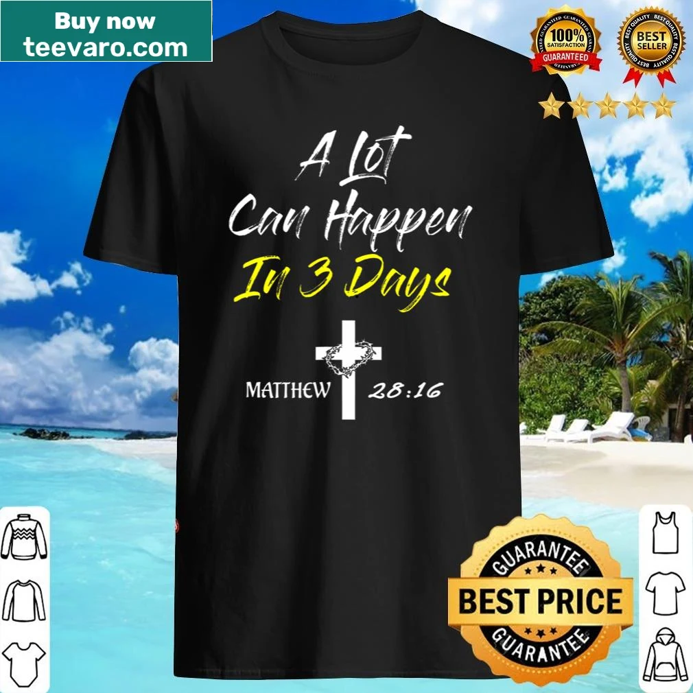 Shirt with a meaningful Easter saying about transformation