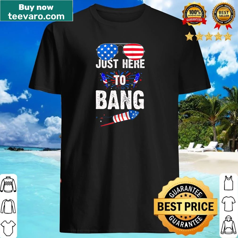 Funny Fourth of July T-shirt with playful text