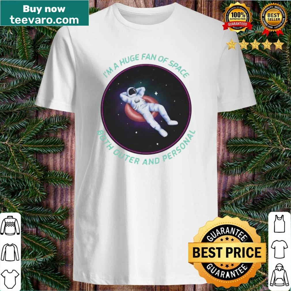 Playful space-themed t-shirt with humorous text