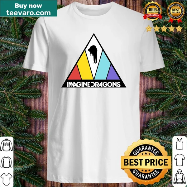 Shirt featuring the name of the band Imagine Dragons