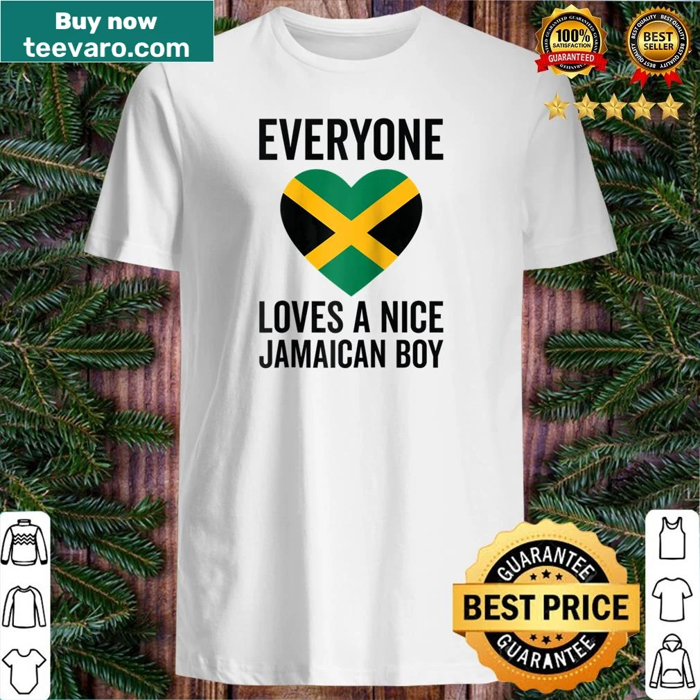 Baseball tee with Jamaican flag and fun text