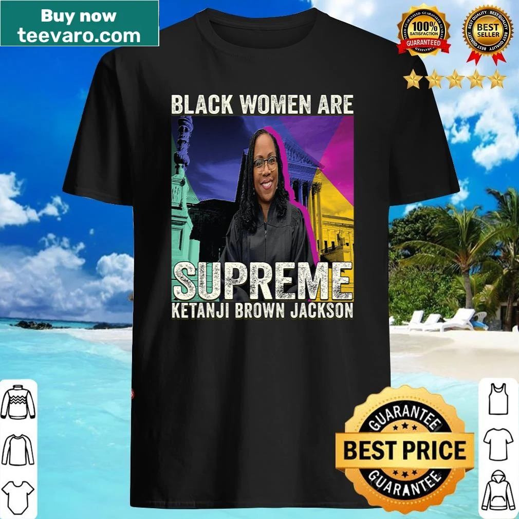 Shirt featuring Ketanji Brown Jackson's name in bold lettering.