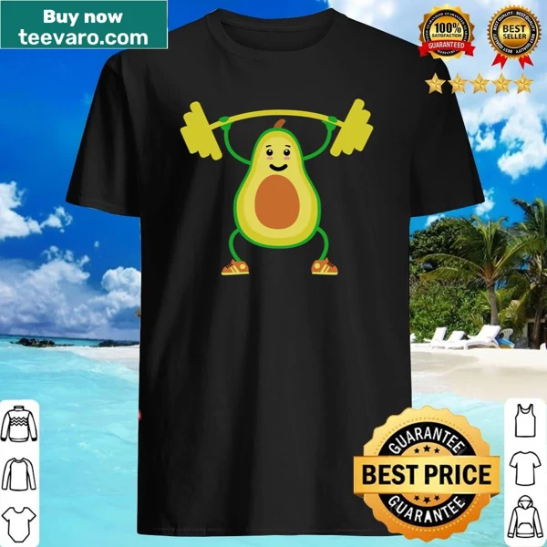 Playful vegan avocado graphic t-shirt with fun typography