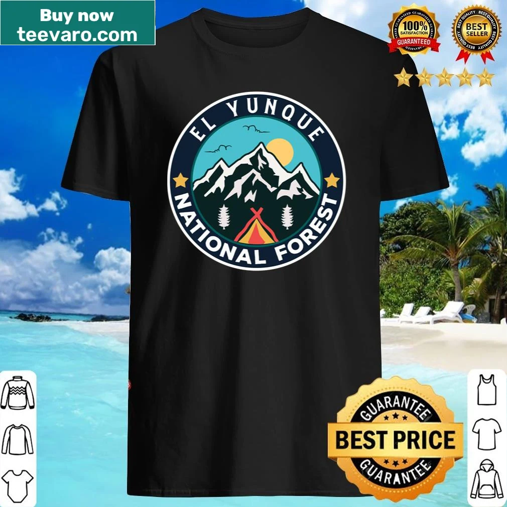 El Yunque National Forest shirt with nature graphic