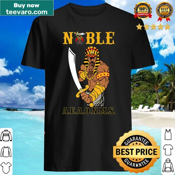 Shriner-themed shirt featuring fraternity emblems