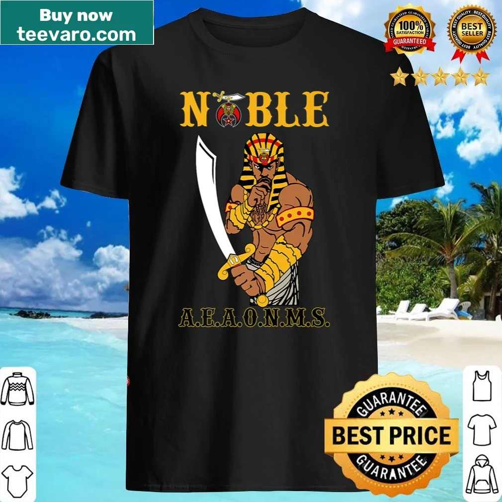 Shriner-themed shirt featuring fraternity emblems