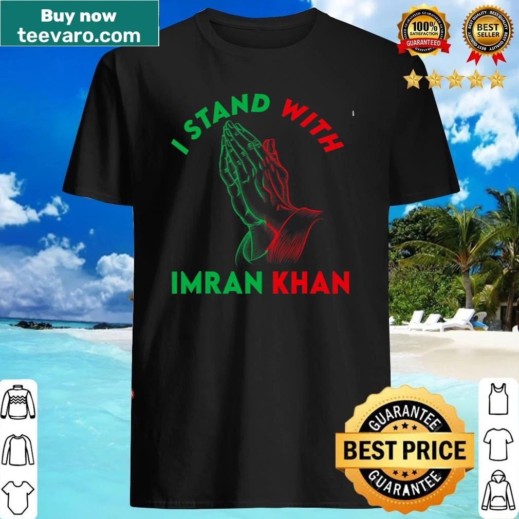 Support shirt for Imran Khan with clear text
